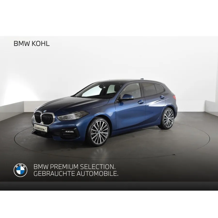 BMW 118, 2022, АКПП, пробег 58700 км