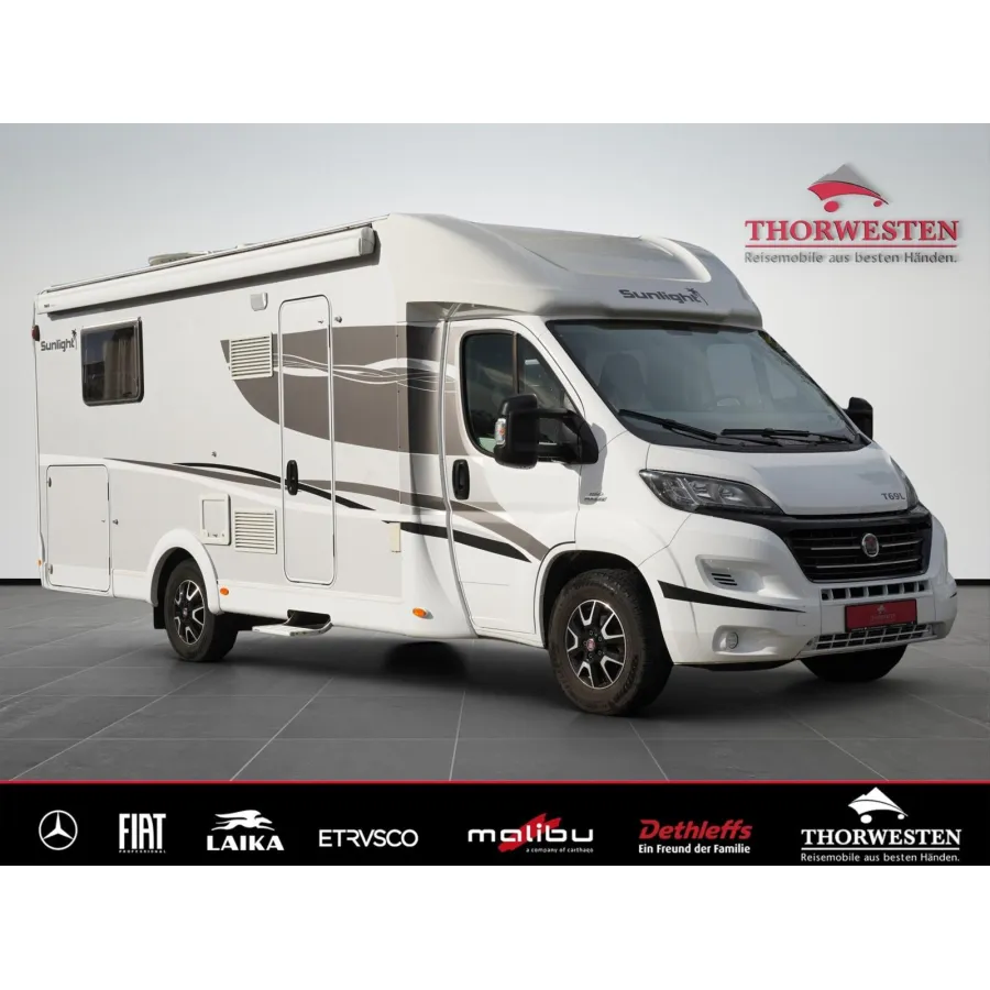 Автодом Sunlight T, 2016, МКПП, пробег 41500 км