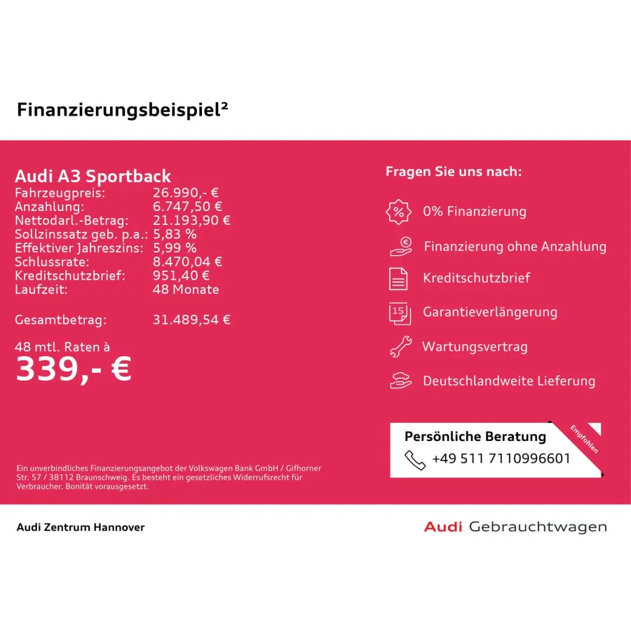 Audi A3, 2023, АКПП, пробег 34562 км