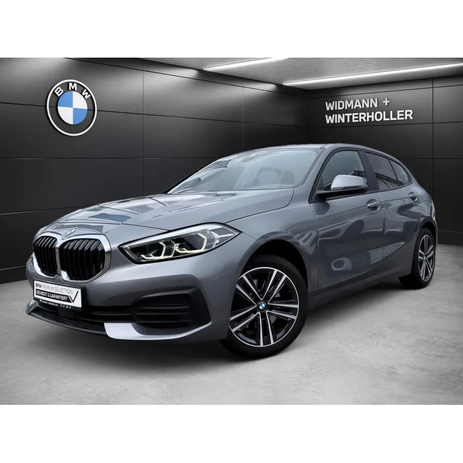 BMW 118, 2022, МКПП, пробег 74000 км