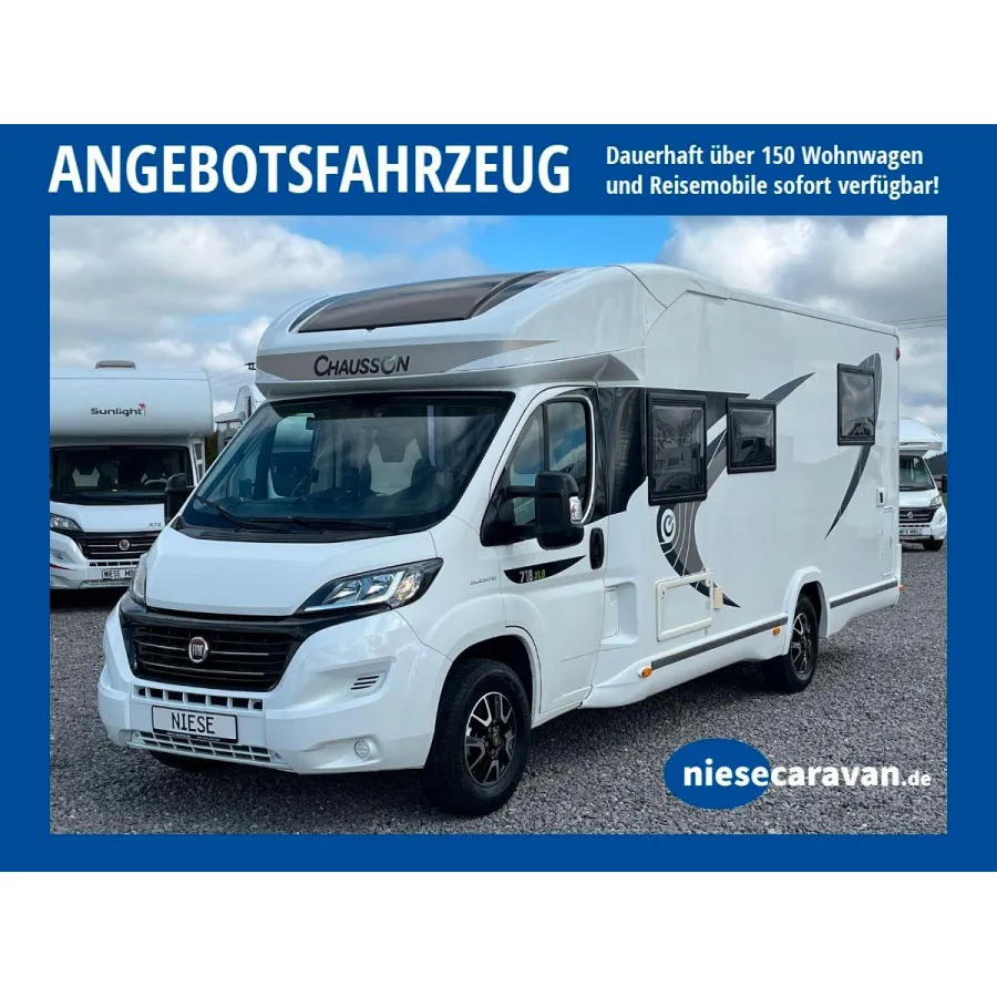 Автодом Chausson WELCOME, 2017, МКПП, пробег 61200 км