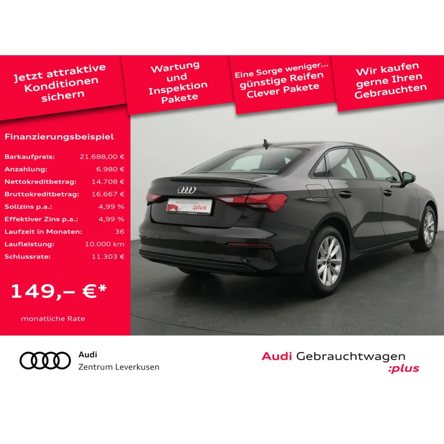 Audi A3, 2023, АКПП, пробег 49559 км