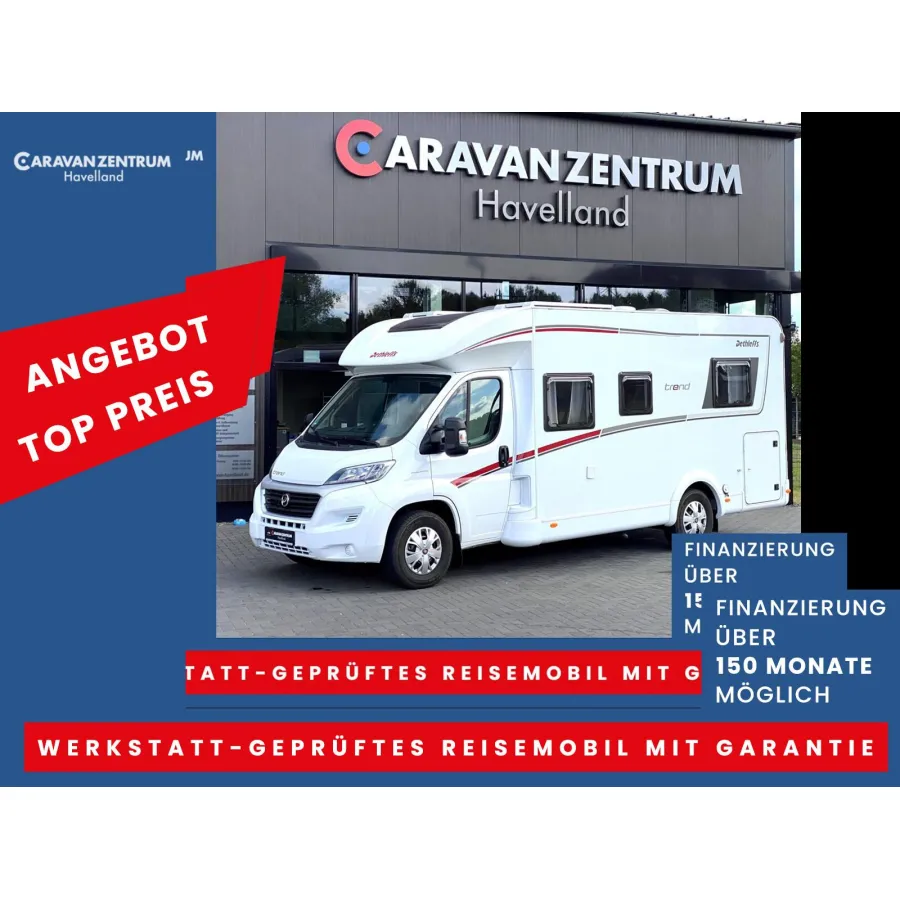 Автодом Dethleffs Trend, 2017, МКПП, пробег 50724 км