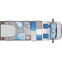 Автодом Sun Living, 2020, АКПП, пробег 42556 км