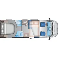 Автодом Sun Living, 2020, АКПП, пробег 42556 км