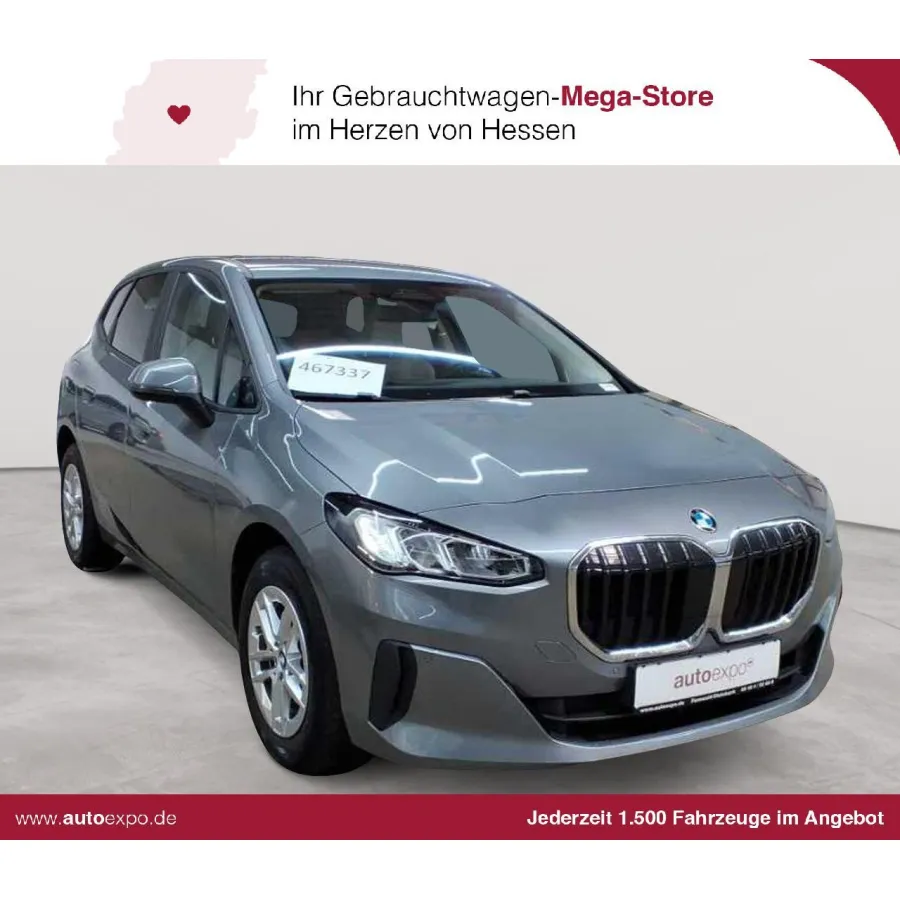 BMW 218, 2023, АКПП, пробег 45225 км