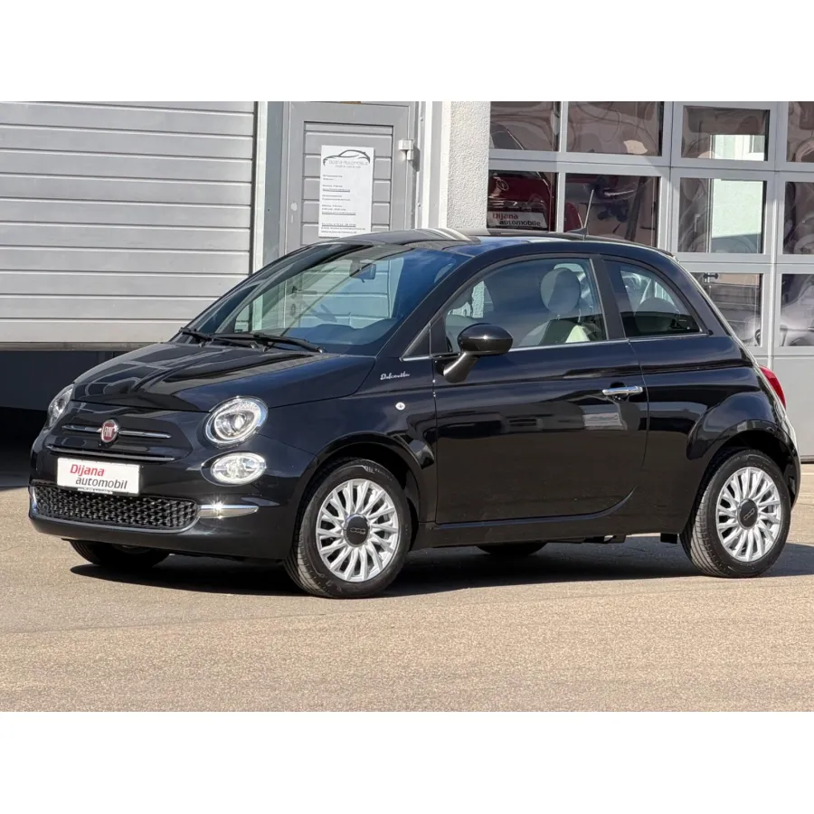 Fiat 500, 2022, МКПП, пробег 50000 км
