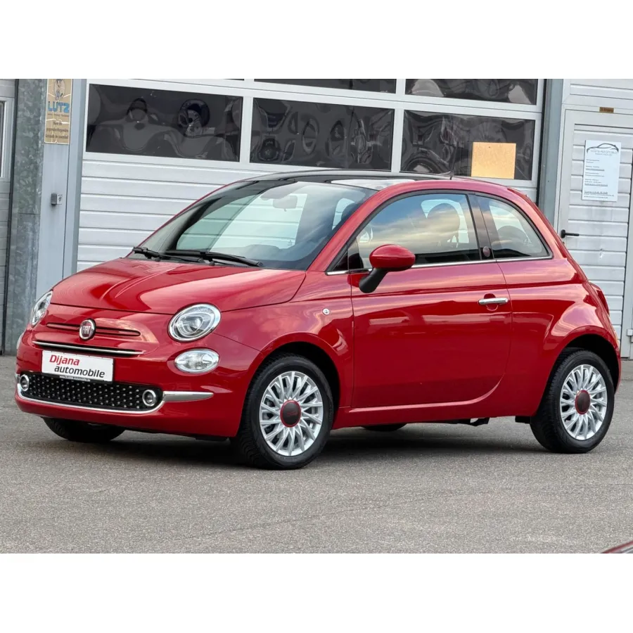 Fiat 500, 2022, МКПП, пробег 3500 км
