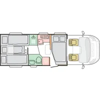 Автодом Adria Matrix, 2023, МКПП, пробег 54000 км