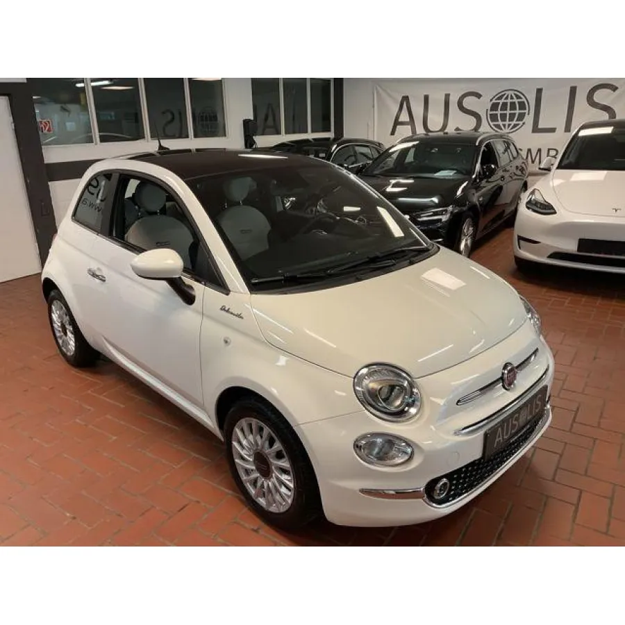 Fiat 500, 2022, МКПП, пробег 25000 км