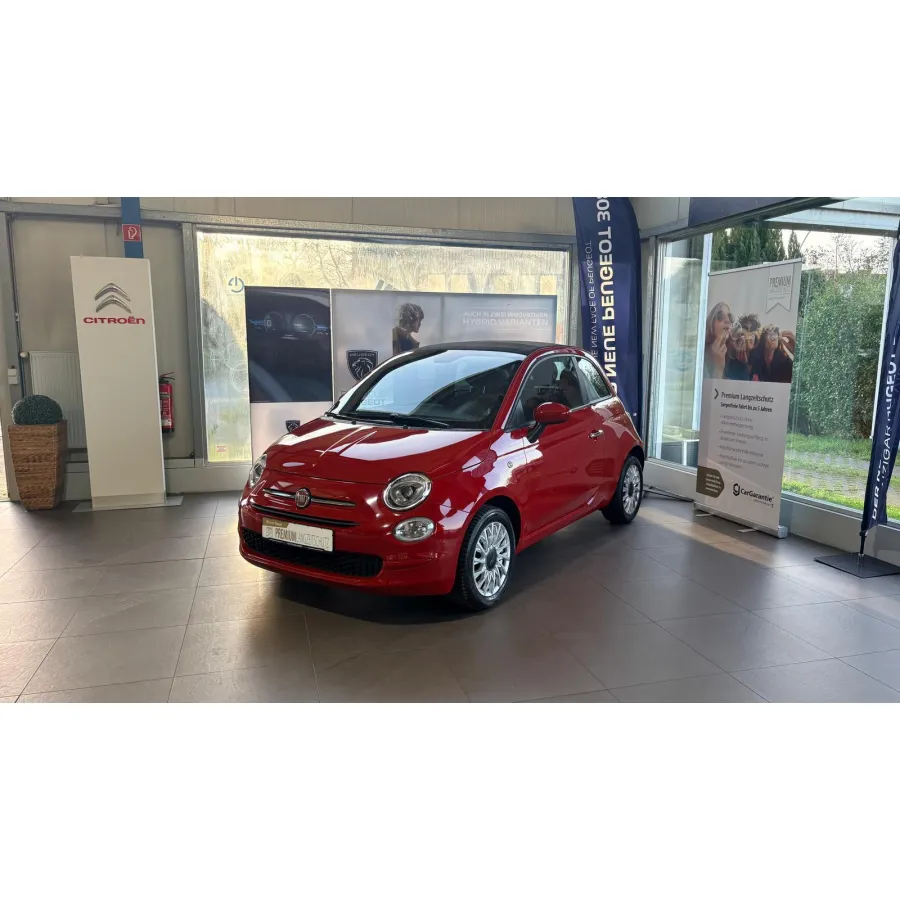 Fiat 500, 2023, МКПП, пробег 82765 км