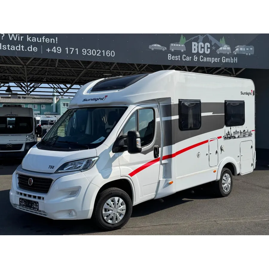 Автодом Sunlight Fiat, 2021, МКПП, пробег 49500 км