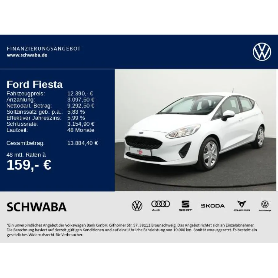 Ford Fiesta, 2020, МКПП, пробег 28200 км