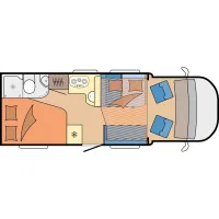 Автодом Hobby Optima, 2021, МКПП, пробег 50072 км