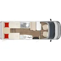 Автодом Bürstner DELFIN, 2021, МКПП, пробег 31690 км