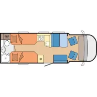 Автодом Hobby T, 2022, МКПП, пробег 15890 км