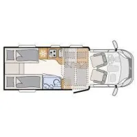 Автодом Dethleffs T, 2016, АКПП, пробег 55780 км