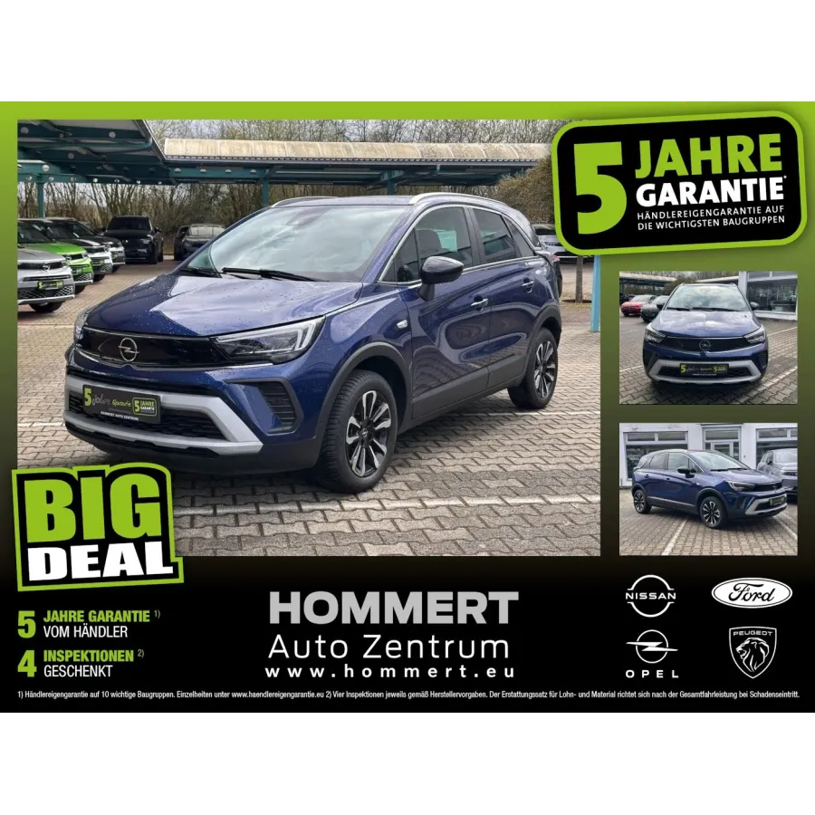 Opel Crossland, 2023, МКПП, пробег 14290 км