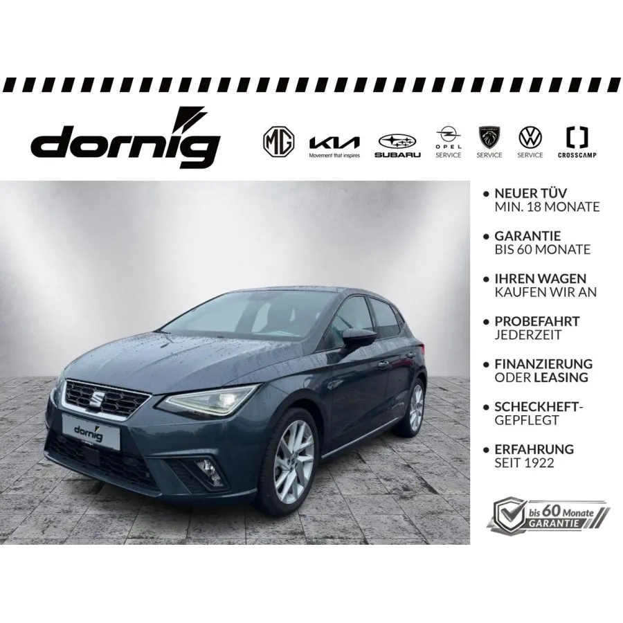 Seat Ibiza, 2022, МКПП, пробег 32400 км