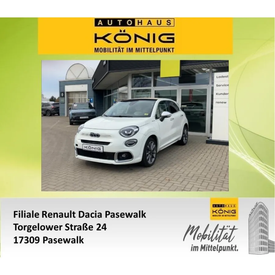 Fiat 500X, 2023, АКПП, пробег 14151 км