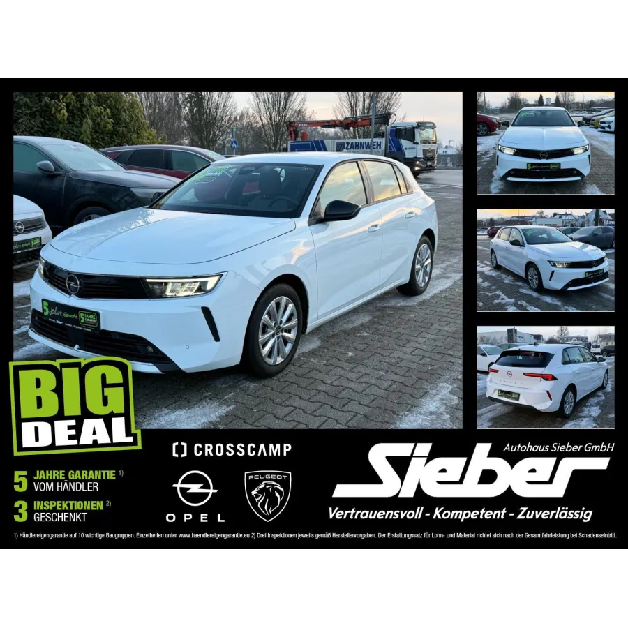 Opel Astra, 2023, МКПП, пробег 17889 км