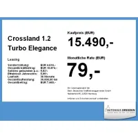 Opel Crossland, 2022, МКПП, пробег 43835 км