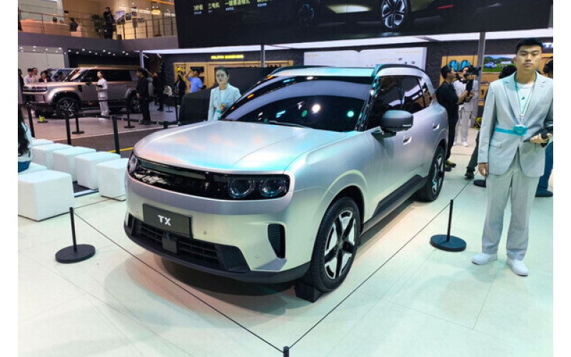 Jetour TX представлен в Пекине как первый электрический автомобиль бренда.