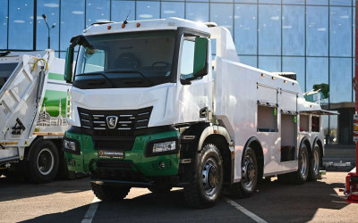 КамАЗ представил эвакуатор с невиданной грузоподъемностью