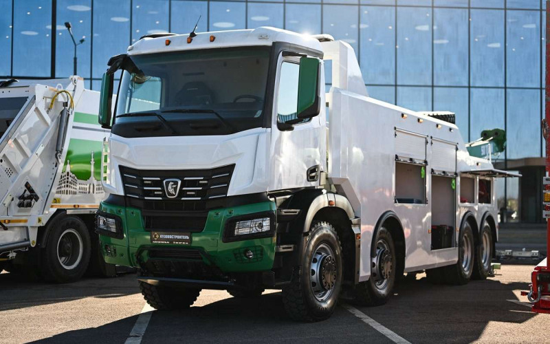 КамАЗ представил эвакуатор с невиданной грузоподъемностью