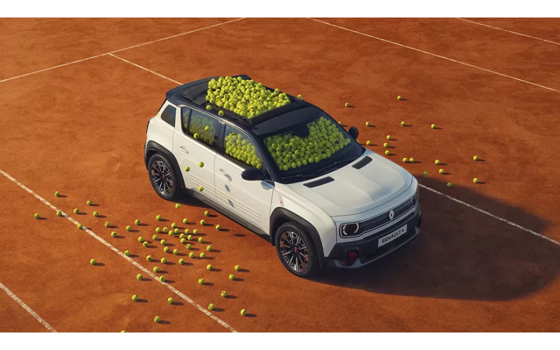 Renault 4 Roland-Garros: вдохновлен теннисным чемпионатом