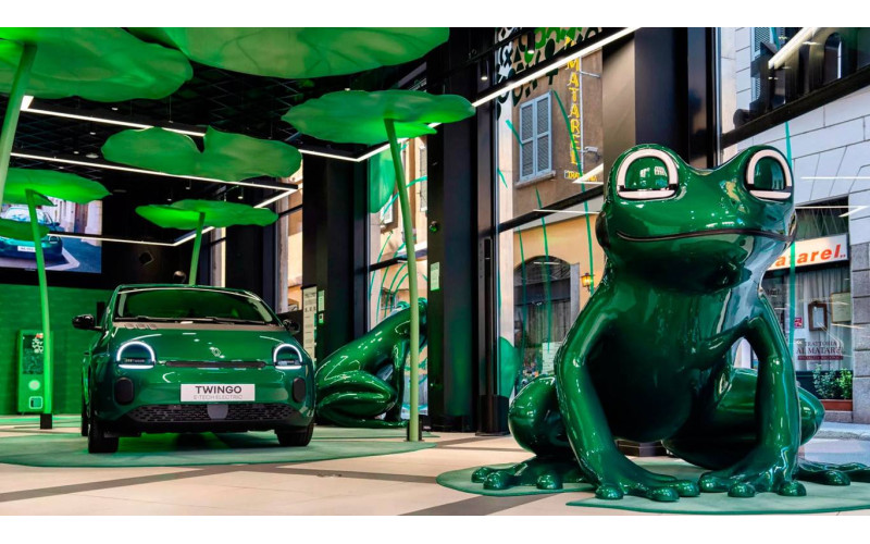 Renault представила свой новый Twingo на Milan Design Week