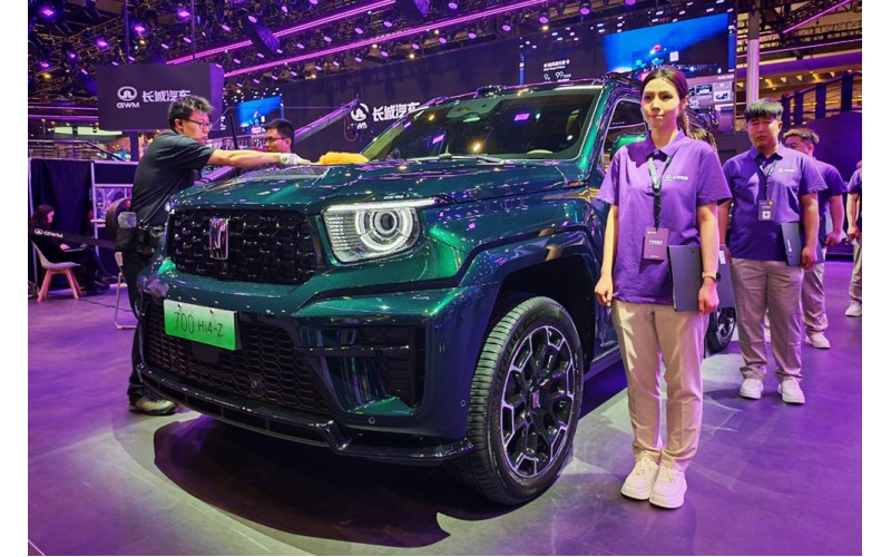 Tank 700 впервые показали в Пекине в новом гибридном исполнении