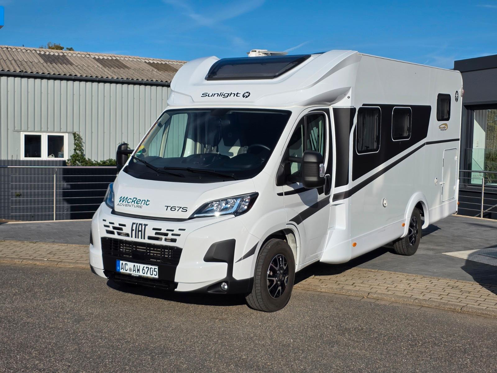 Автодом Sunlight T67S, 2025, МКПП, пробег 32399 км