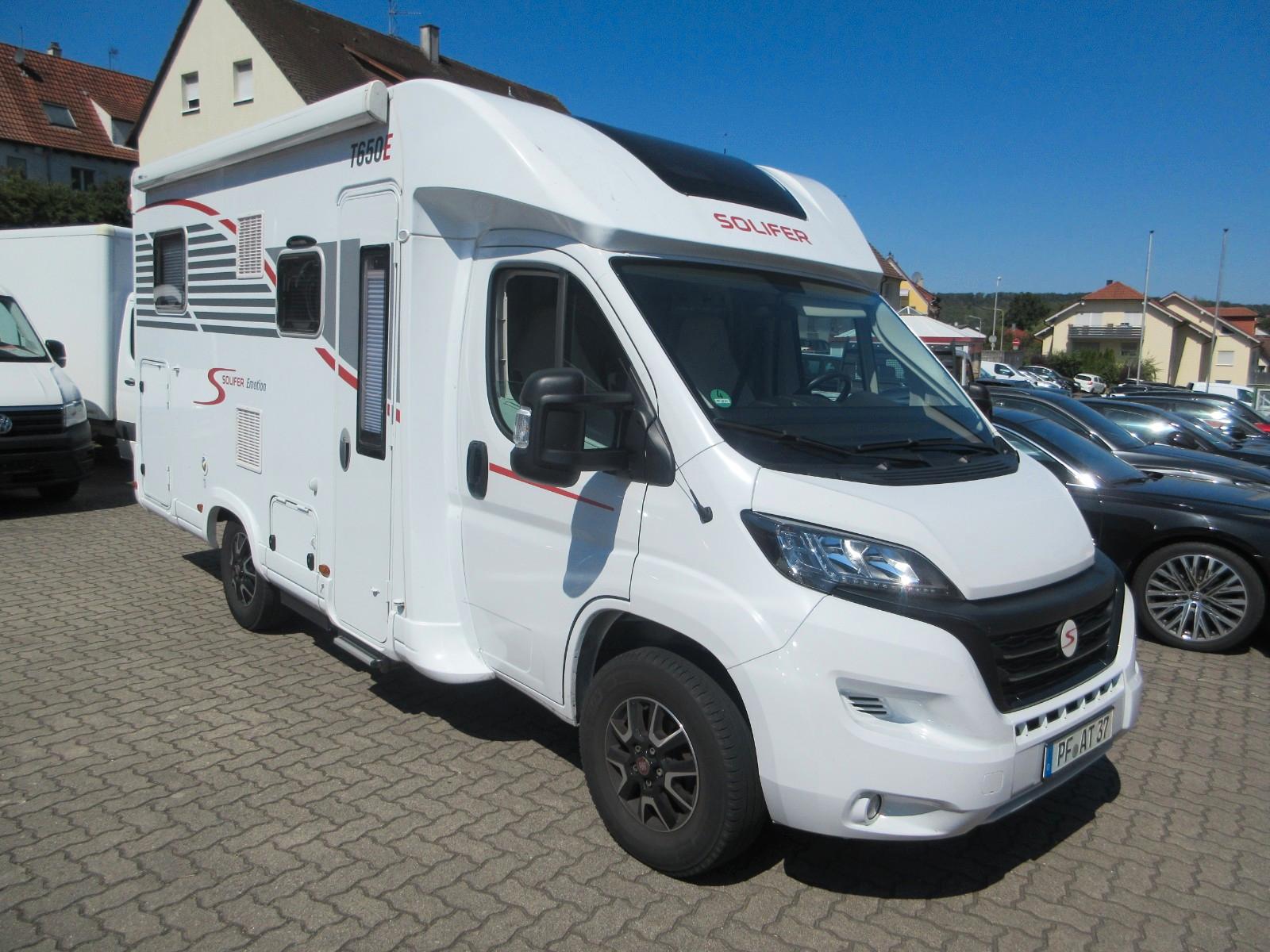 Автодом Solifer T650E, 2023, МКПП, пробег 39500 км