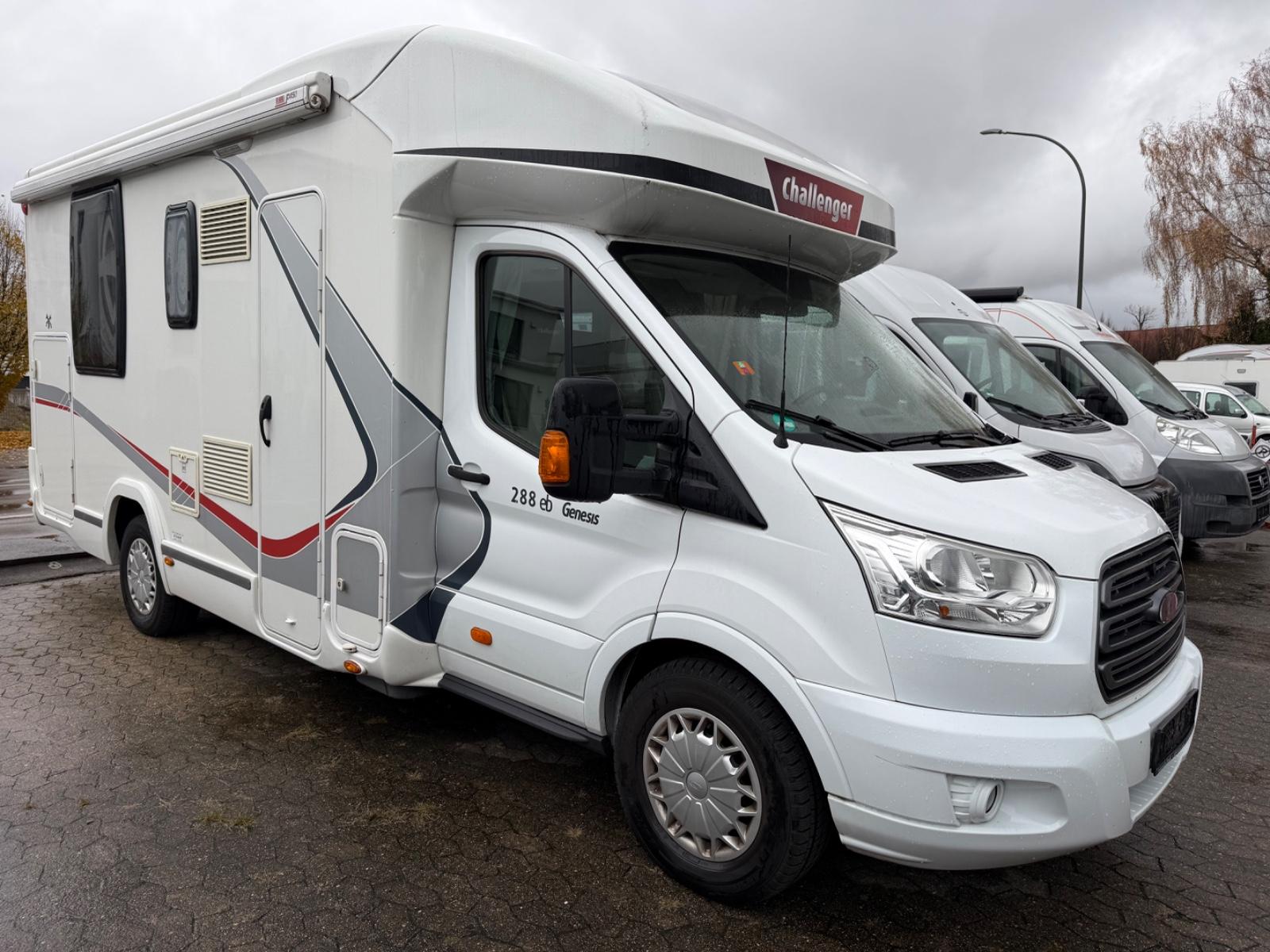 Автодом Challenger 288, 2015, МКПП, пробег 73500 км