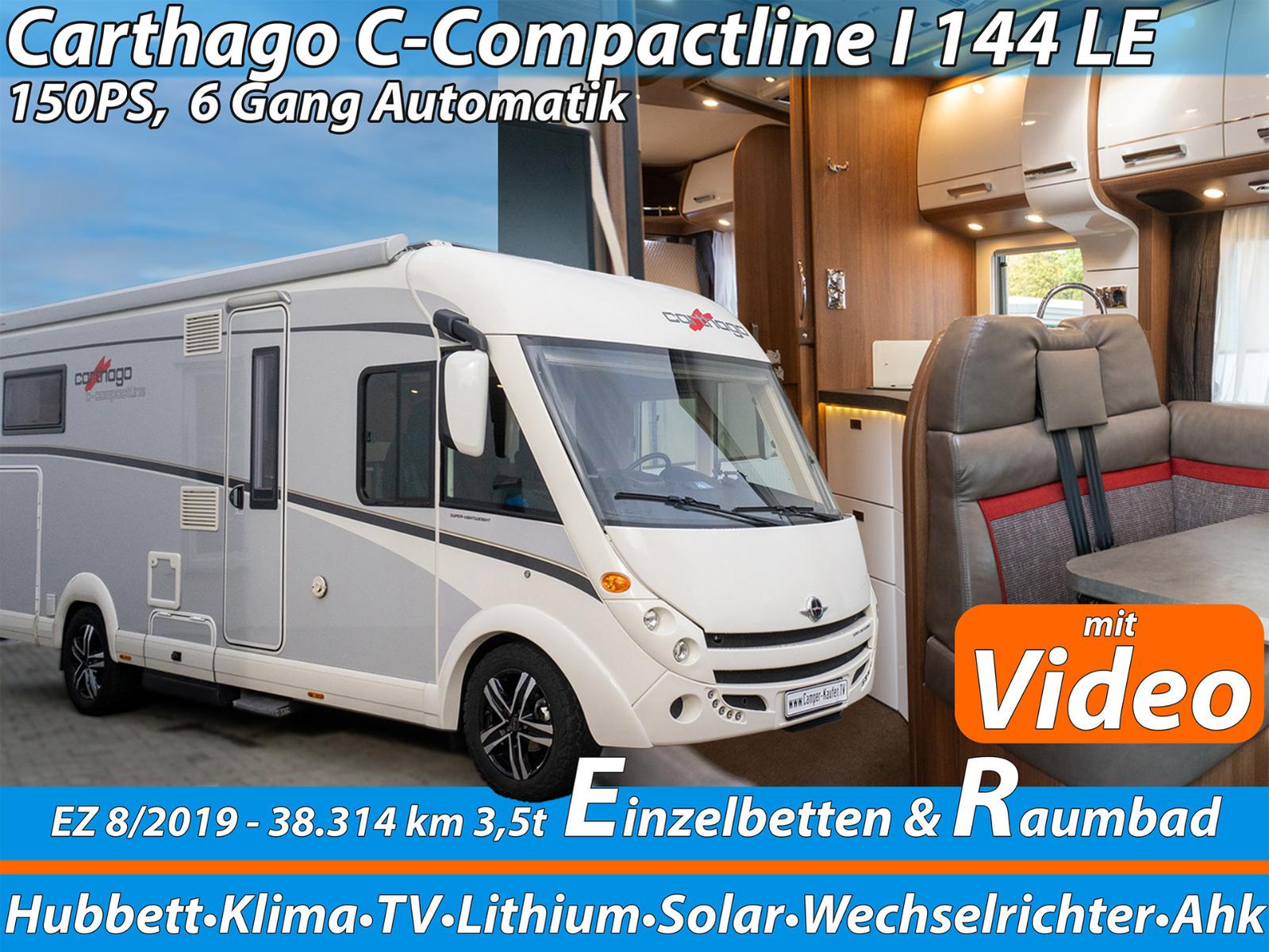 Автодом Carthago C-Compactline, 2019, АКПП, пробег 38314 км