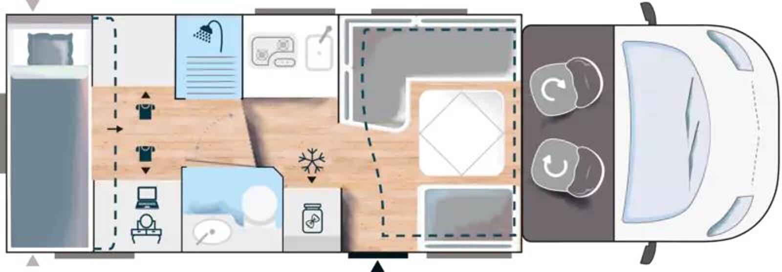 Автодом Challenger Teilintegriert, 2025, МКПП, пробег 18050 км