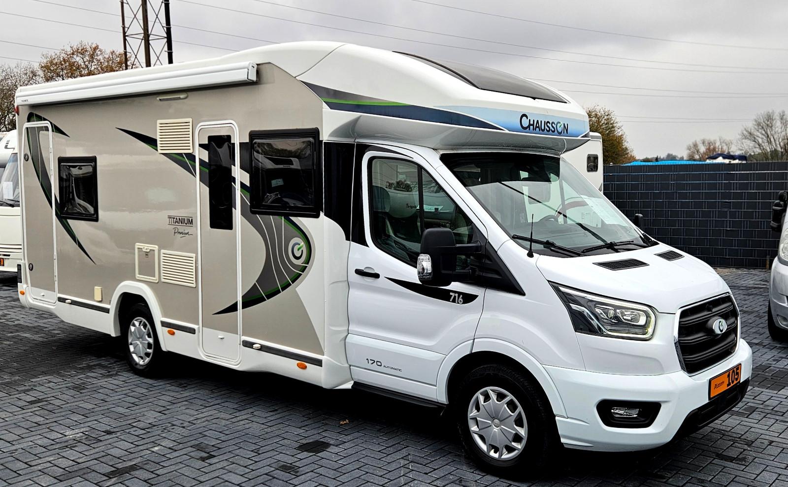 Автодом Chausson Titanium, 2016, АКПП, пробег 23271 км