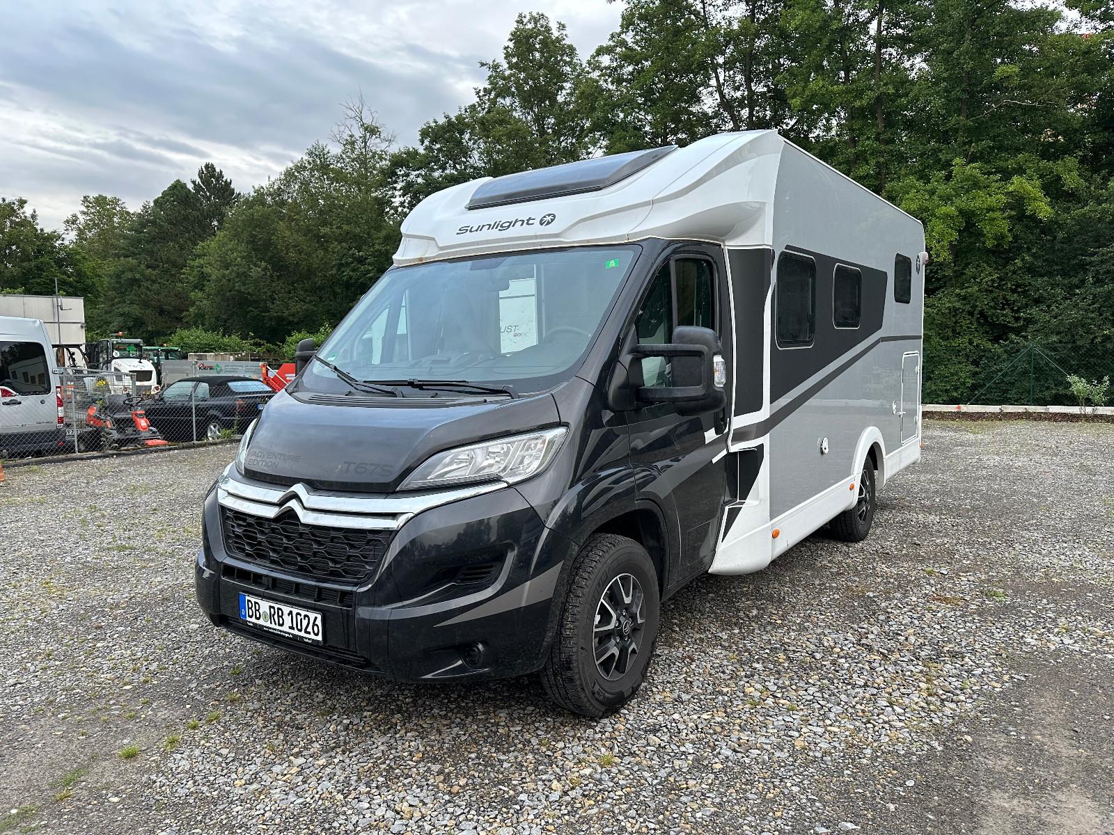 Автодом Sunlight T67S, 2024, МКПП, пробег 25000 км