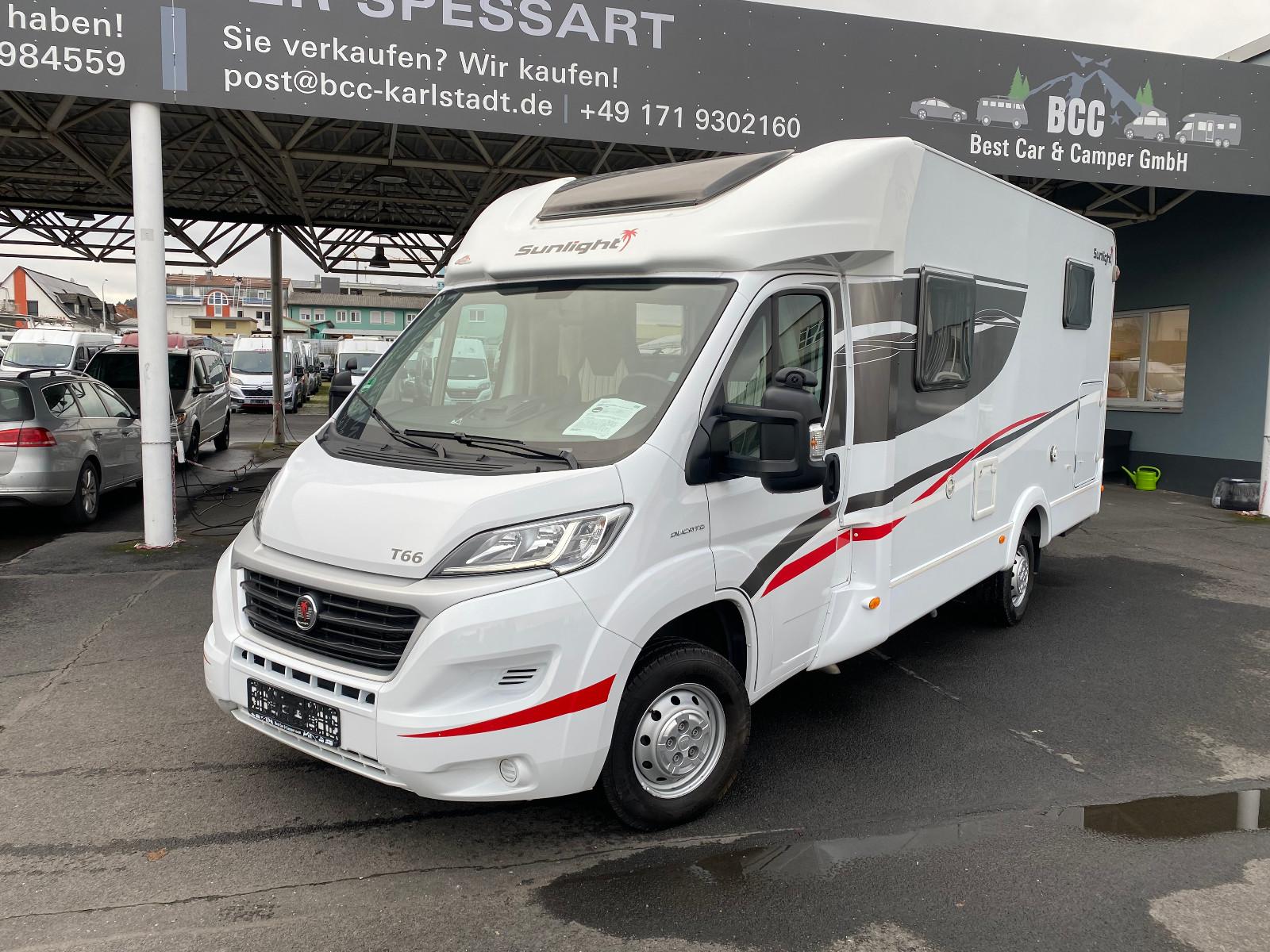 Автодом Sunlight T66, 2016, АКПП, пробег 41800 км