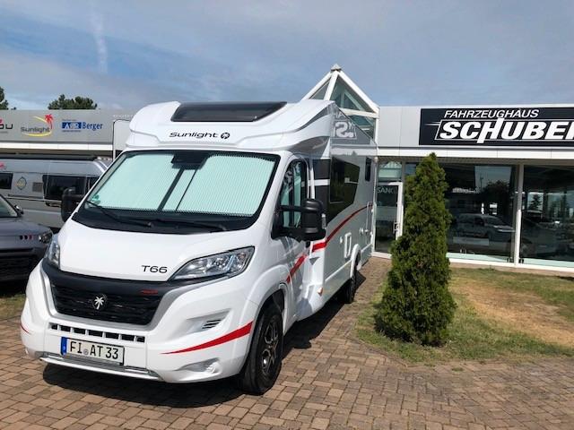 Автодом Sunlight T66, 2023, АКПП, пробег 54250 км