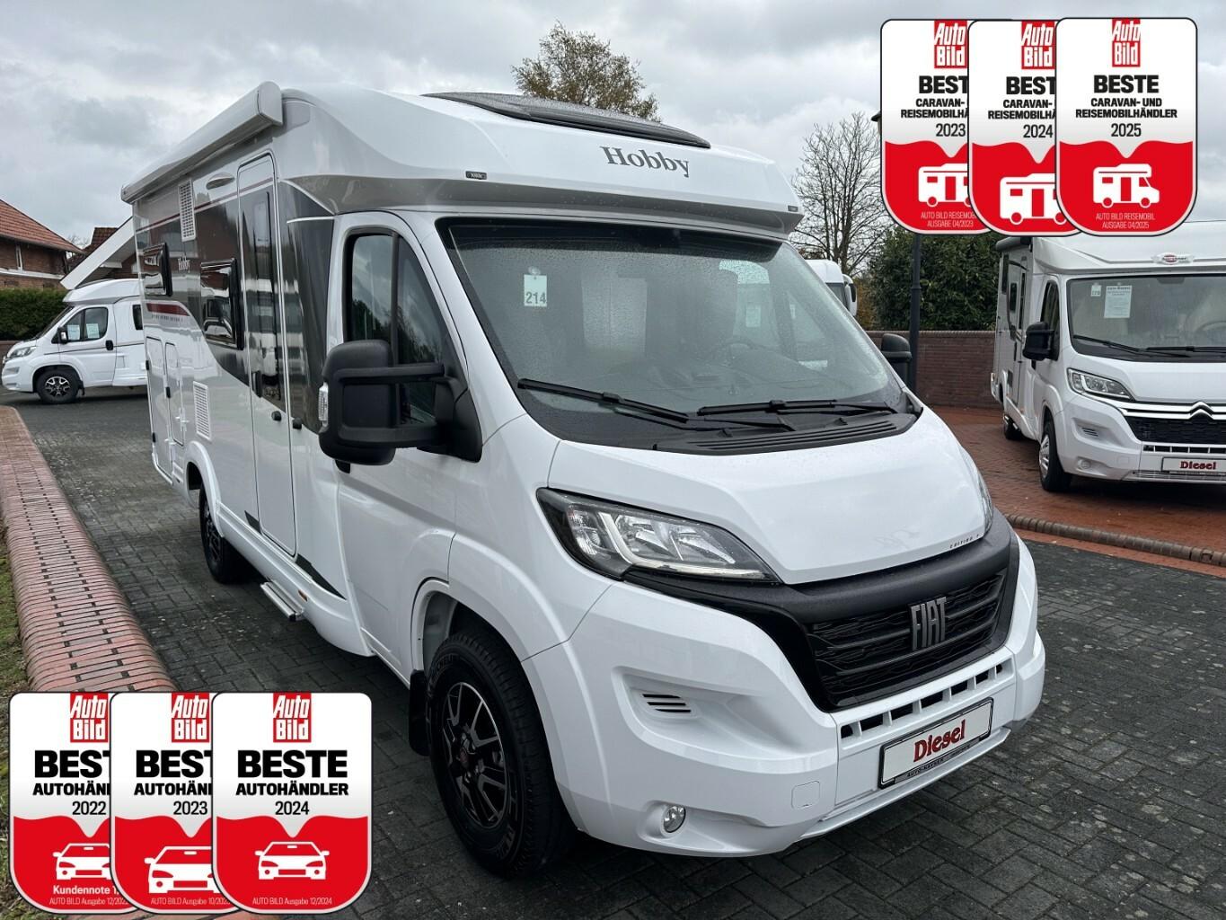 Автодом Hobby V65, 2026, МКПП, пробег 50 км