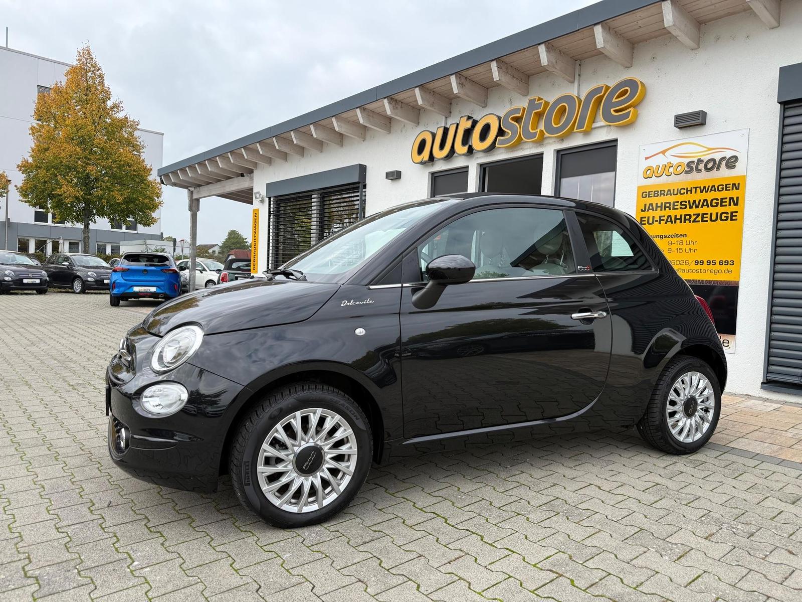 Fiat 500C, 2022, МКПП, пробег 8000 км