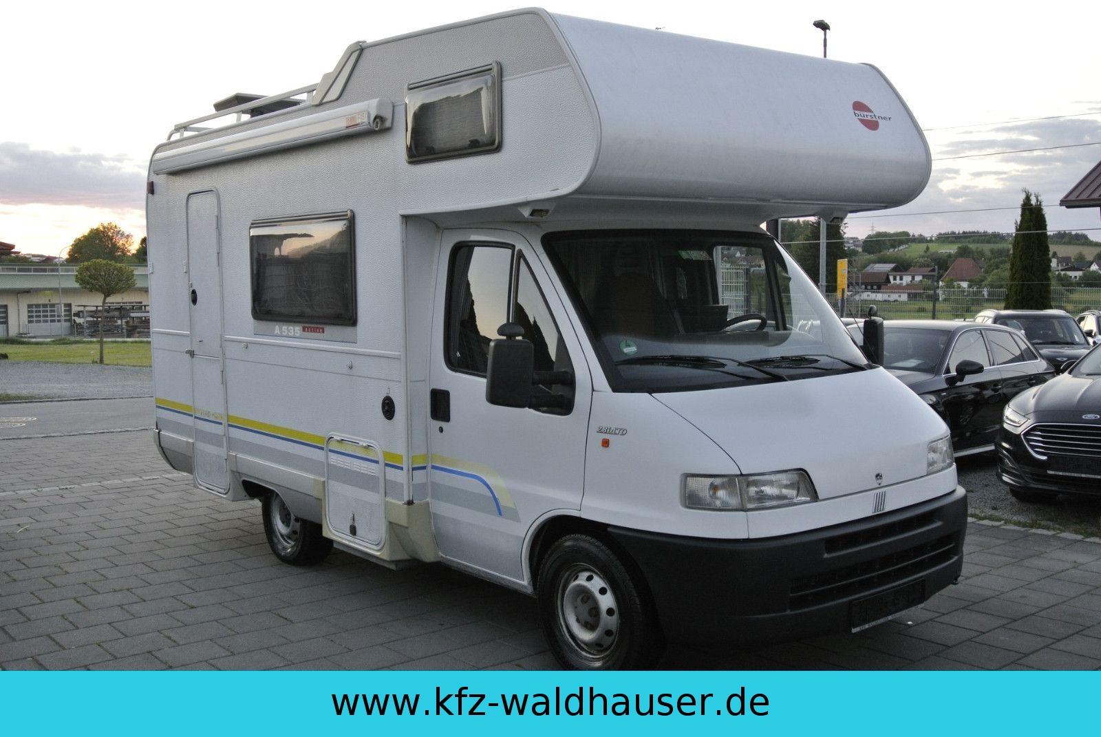 Автодом Bürstner A535, 1999, МКПП, пробег 137500 км