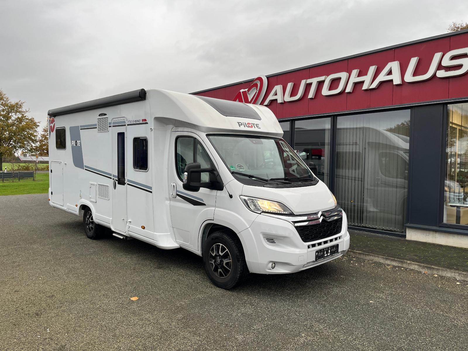 Автодом Pilote P740, 2023, МКПП, пробег 11029 км