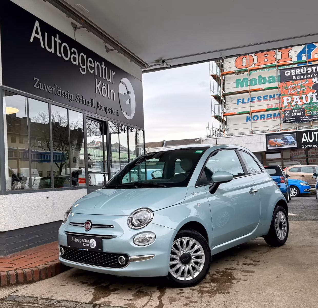 Fiat 500, 2022, МКПП, пробег 26455 км