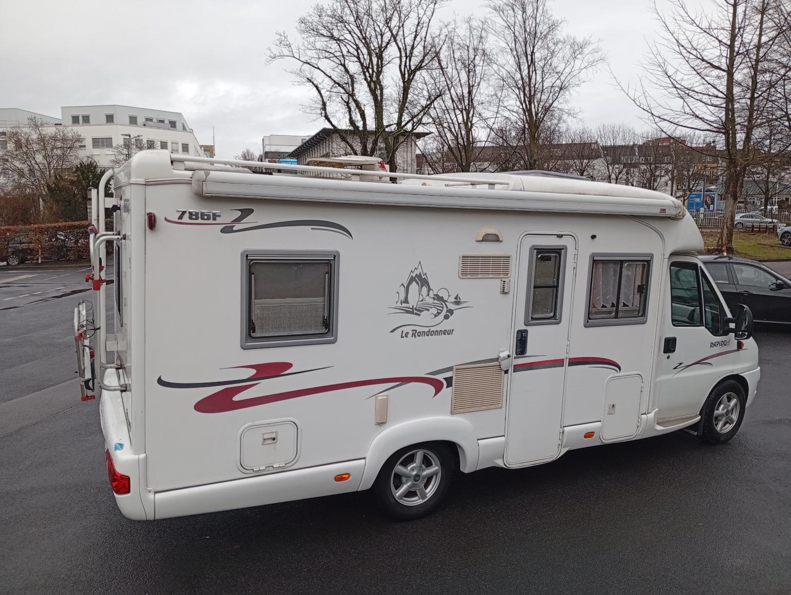 Автодом Rapido 786F,Klima,Aufbauheiz, 2003, МКПП, пробег 87305 км