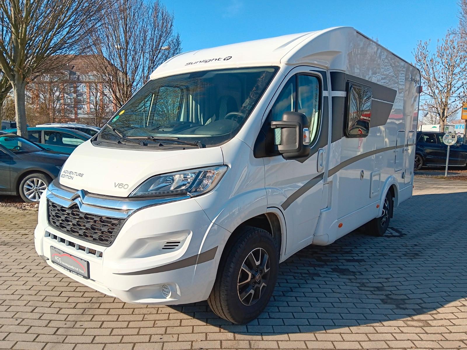 Автодом Sunlight V60, 2022, МКПП, пробег 38010 км