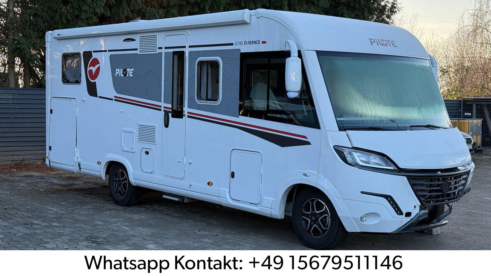 Автодом Pilote G740, 2025, АКПП, пробег 8195 км