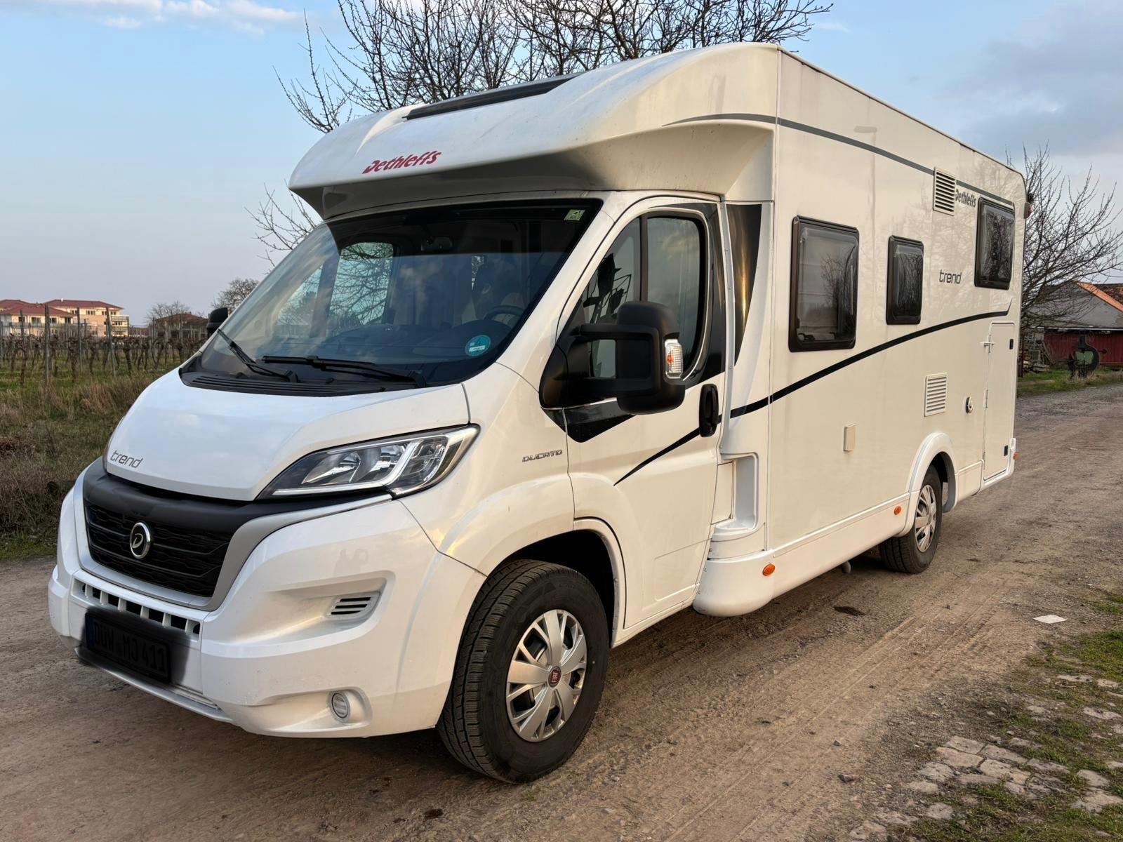 Автодом Dethleffs Trend, 2022, МКПП, пробег 29524 км